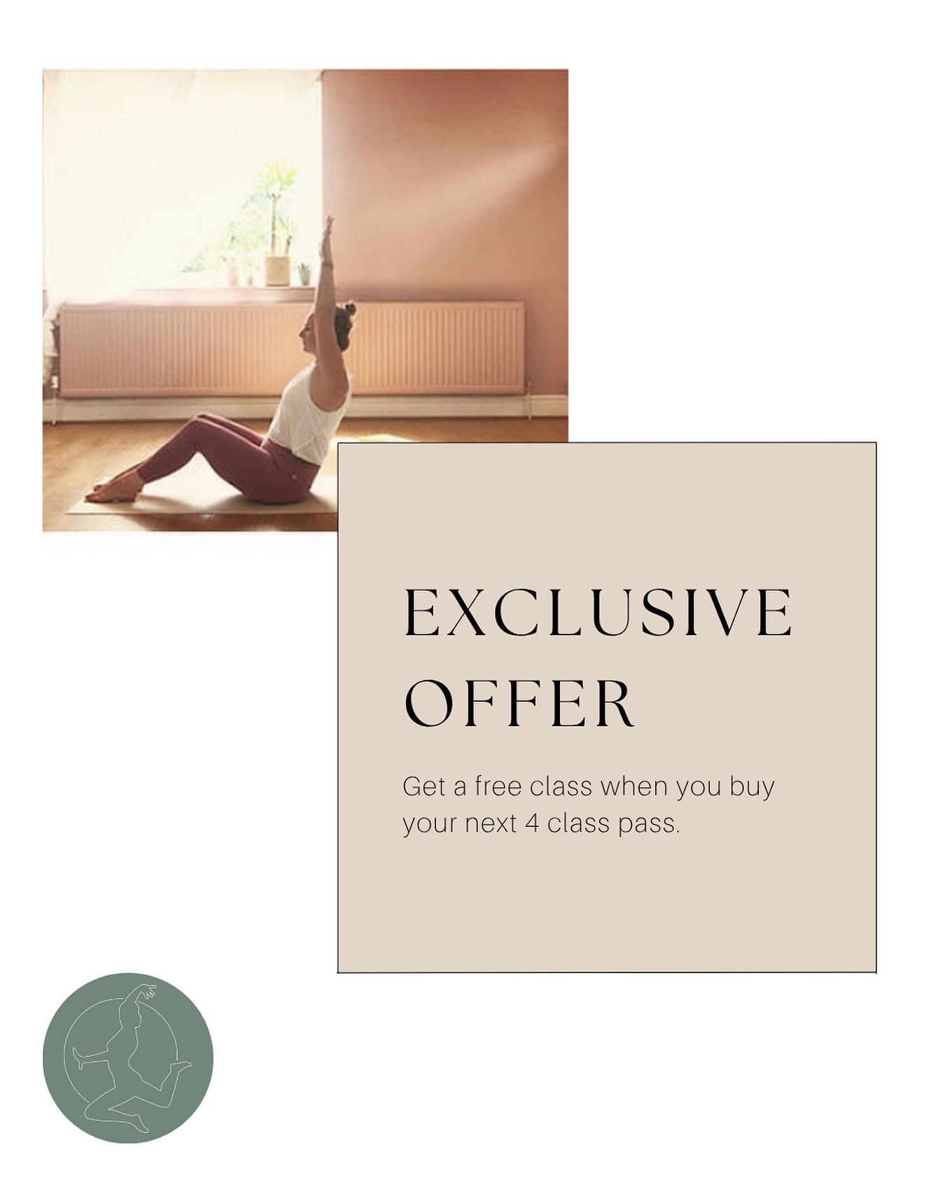 Get a free class when you buy a 4 class pass. 

Selected the ‘Buy 4 get one free’ class pass to get 5 classes for the price of 4. 

You get 8 weeks to use your 5 classes. 

You can choose your start date so you can book in as far advance as you like (just make sure you book in your 5 classes within 8 weeks from your start date). 

Offer ends soon so get your free class soon. 

You only get 1 per person. 

Class Passes are for Fitness Pilates on Tuesdays 8pm, and Hot Pilates on Saturdays 9.30am @chorlton_health_hub 

#pilatesinmanchester #pilateschorlton #fitnesspilates #hotpilates